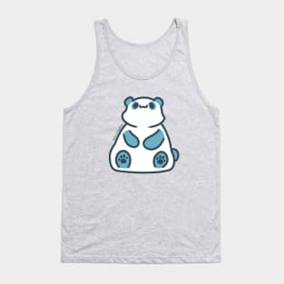 Cute Blue Panda Bear Tank Top